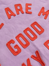 Load image into Gallery viewer, Good Tracky Pullover | Lavender/Red