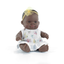 Load image into Gallery viewer, African Girl Baby Doll - 21cm