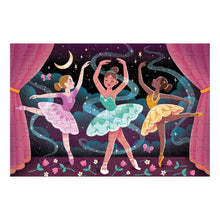 Load image into Gallery viewer, 100pc Glow Puzzle | Moonlight Ballet