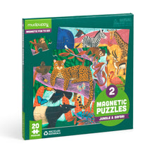 Load image into Gallery viewer, 20pc Magnetic Puzzle | Jungle Safari