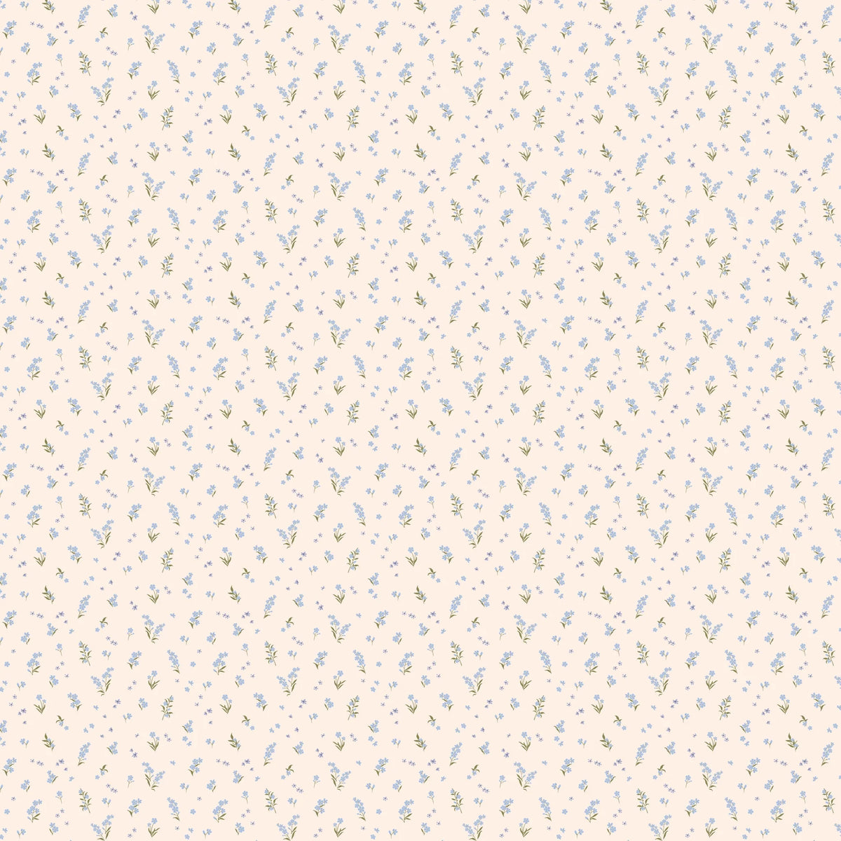 Forget-Me-Not Organic Muslin Wrap Swaddle