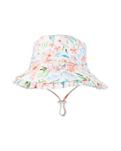 Load image into Gallery viewer, Eliana Print Sunhat with Quick Release Neck Tie