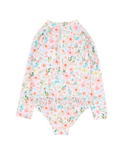Load image into Gallery viewer, Eliana Print LS Sunsuit 3-10YRS