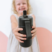 Load image into Gallery viewer, Sipper Lid and Straw | Midnight