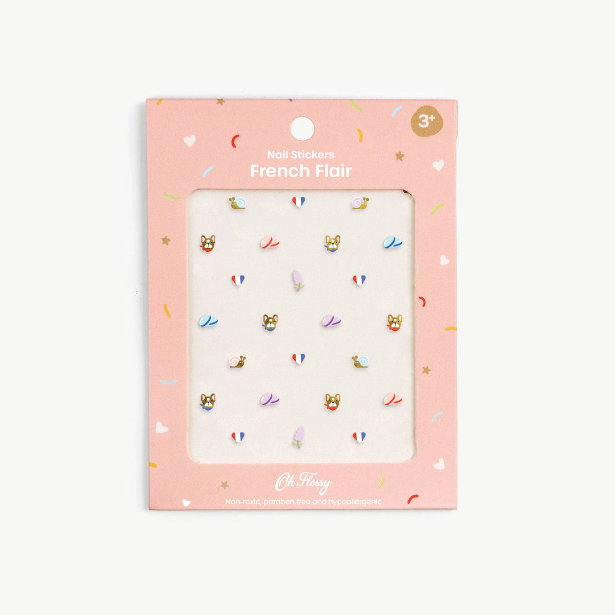 French Flair Oh Flossy Nail Stickers