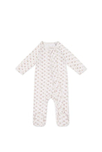 Load image into Gallery viewer, Organic Cotton Melanie Onepiece - Rose Floral Pink