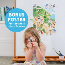 Load image into Gallery viewer, Magnetic Zoo Animals