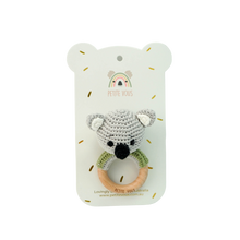 Load image into Gallery viewer, Crochet Ring Rattle | Ozzie Koala