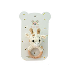 Load image into Gallery viewer, Crochet Ring Rattle | Percy Giraffe