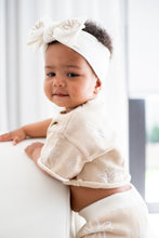 Load image into Gallery viewer, Cropped Tee | Gia (Latte) SIZE 6-12M