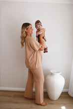 Load image into Gallery viewer, Ribbed Pants | Pecan (Womens) SIZE XS, M and L