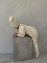 Load image into Gallery viewer, Long Sleeve Tee | Biscotti Stripe SIZE 6YR and 7YR