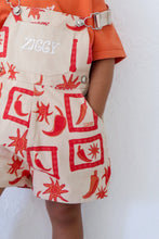 Load image into Gallery viewer, Short Overalls | Chilli SIZE 0-3M, 3-6M, 1YR, 2YR and 3YR