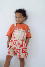 Load image into Gallery viewer, Short Overalls | Chilli SIZE 0-3M, 3-6M, 1YR, 2YR and 3YR