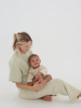 Load image into Gallery viewer, Long Sleeve Tee | Biscotti Stripe SIZE 6YR and 7YR