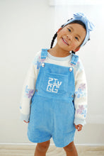 Load image into Gallery viewer, Short Overalls | River SIZE 6YR and 7YR