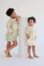 Load image into Gallery viewer, Short Overalls | Tallow SIZE 0-3M, 4YR, 5YR, 6YR and 7YR