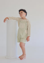 Load image into Gallery viewer, Short Overalls | Tallow SIZE 0-3M, 4YR, 5YR, 6YR and 7YR