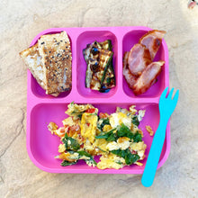 Load image into Gallery viewer, Plant Based Bento Plate | Pink 22x21cm