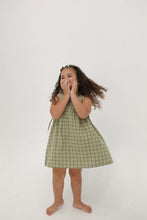 Load image into Gallery viewer, Sofia Dress | Thyme SIZE 1YR, 2YR, 5YR, 6YR and 7YR