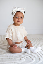 Load image into Gallery viewer, Cropped Tee | Gia (Latte) SIZE 6-12M