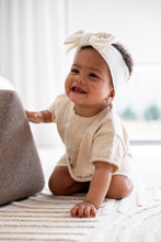 Load image into Gallery viewer, Cropped Tee | Gia (Latte) SIZE 6-12M
