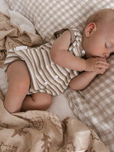 Load image into Gallery viewer, Summer Bubble Romper | Cappuccino SIZE 2YR