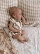 Load image into Gallery viewer, Summer Bubble Romper | Cappuccino SIZE 2YR