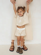 Load image into Gallery viewer, Cropped Tee | Gia (Latte) SIZE 6-12M