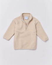 Load image into Gallery viewer, Quarter Zip Fleece | Sand