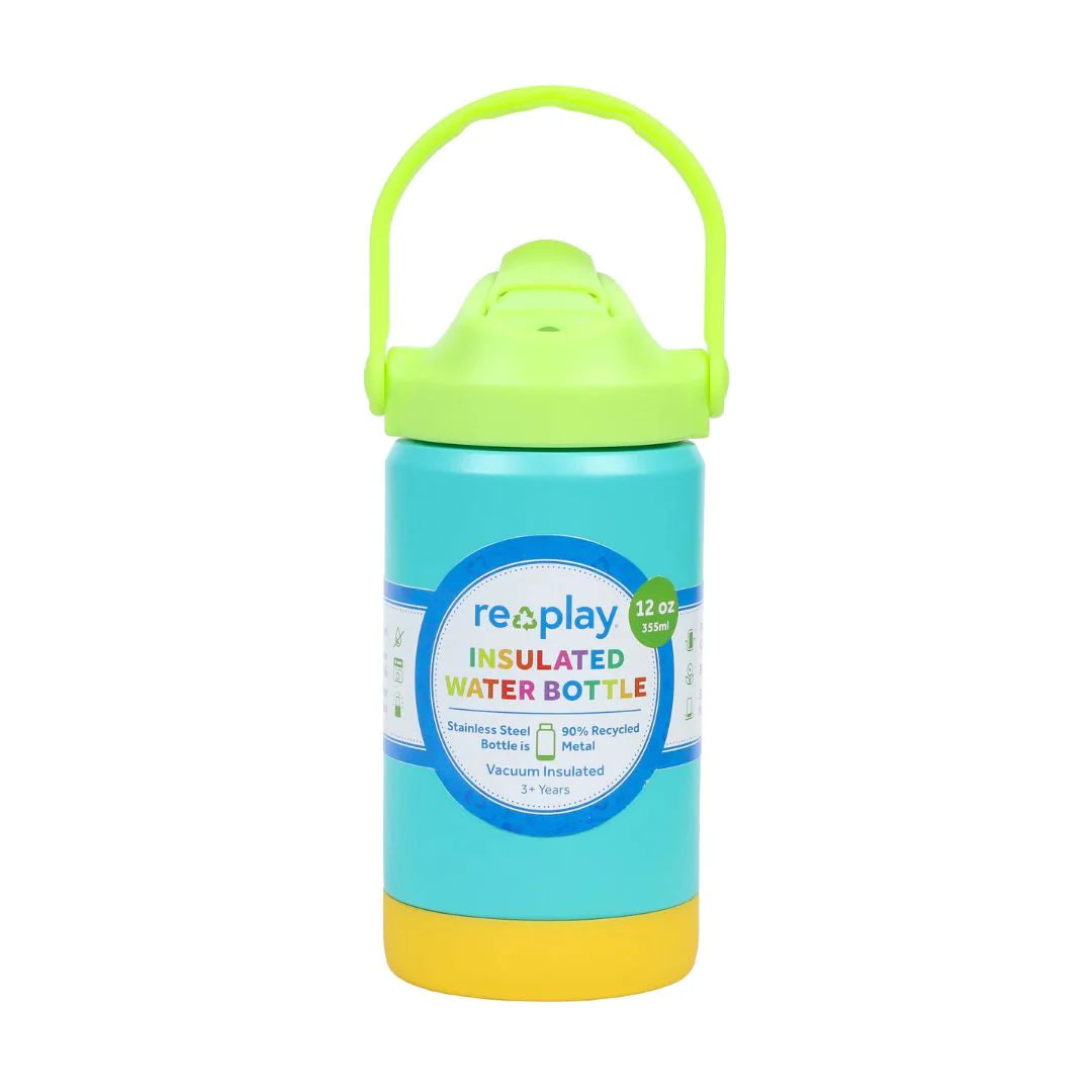 Insulated Water Bottle 355ml | Assorted Aqua