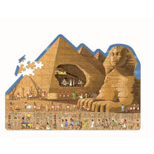Load image into Gallery viewer, Ancient Egypt Puzzle & Book Set, 205 pcs