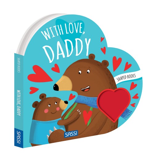 With Love, Daddy | Shaped Board Book