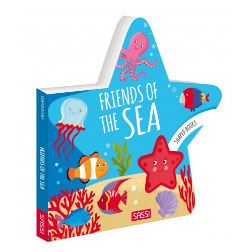 Friends of the Sea | Shaped Board Book