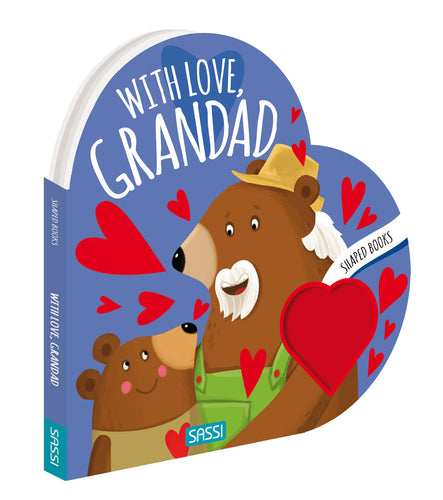 With Love, Grandpa | Shaped Board Book