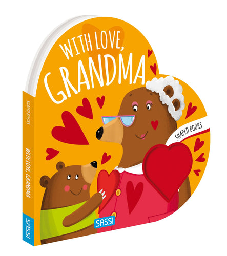 With Love, Grandma | Shaped Board Book