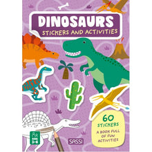 Load image into Gallery viewer, Dinosaur Sticker and Activity Book