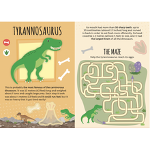 Load image into Gallery viewer, Dinosaur Sticker and Activity Book