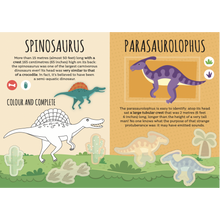 Load image into Gallery viewer, Dinosaur Sticker and Activity Book