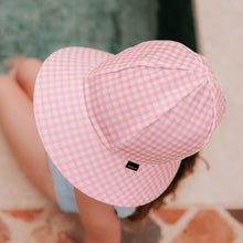 Load image into Gallery viewer, Kids Ponytail Swim Bucket Hat | Skipper