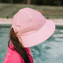 Load image into Gallery viewer, Kids Ponytail Swim Bucket Hat | Skipper