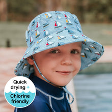 Load image into Gallery viewer, Kids Classic Swim Bucket Hat | Sails