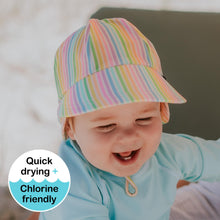 Load image into Gallery viewer, Kids Swim Legionnaire Hat | Rainbow