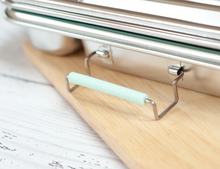 Load image into Gallery viewer, 5 Compartment Leakproof Stainless Steel Lunch Box | Mint Seal and Lids