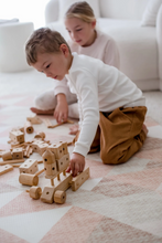 Load image into Gallery viewer, Natural Wood Construction Set