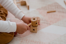 Load image into Gallery viewer, Natural Wood Construction Set