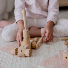 Load image into Gallery viewer, Natural Wood Construction Set