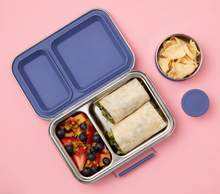 Load image into Gallery viewer, Two Compartment Leakproof Lunch Box | Indigo
