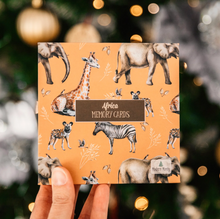 Load image into Gallery viewer, Africa Memory Card Game