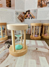Load image into Gallery viewer, Wooden Sand Timers 4pc